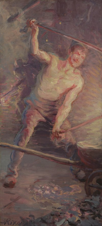 Branden, 1889 av Jean-Andre Rixens