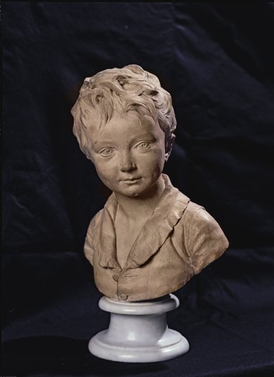 Byst av Alexandre Brongniart (1770-1847) (marmor) av Jean Antoine Houdon