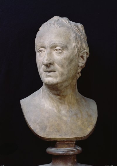 Byst av Denis Diderot, 1775 av Jean Antoine Houdon