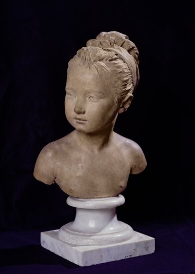 Louise Brongniarts byst, 1777 (marmor) av Jean Antoine Houdon