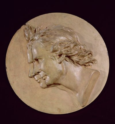 Medaljong föreställande Joseph (1740-1810) och Etienne Montgolfier (1745-99) av Jean Antoine Houdon