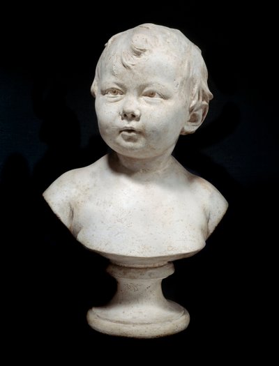 Sabine Houdon vid en ålder av tio månader Byst i gips av Jean Antoine Houdon (1741-1828) 1788 Paris, Louvren av Jean Antoine Houdon