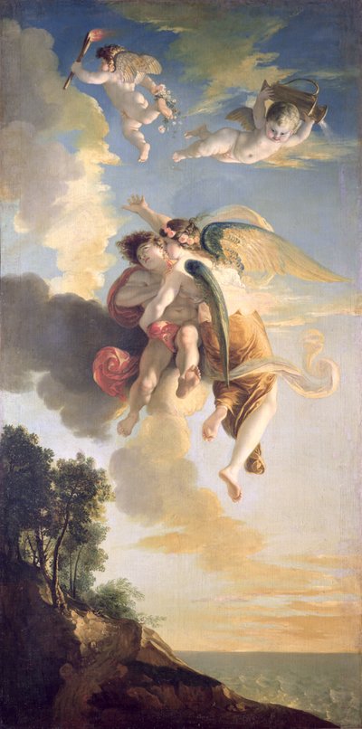 Aurora Ascending the Heavensswed av Jean Antoine Julien de Parme