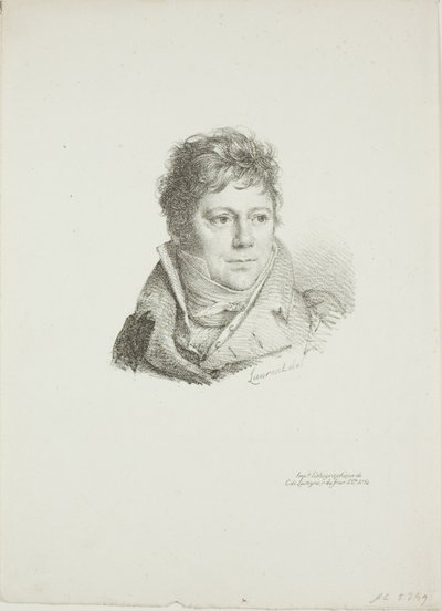 Porträtt av M. Chenard av Jean Antoine Laurent