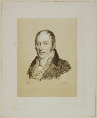 Porträtt av en man av Jean Antoine Laurent