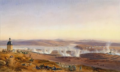 Slaget vid Austerlitz den 2 december 1805 av Jean Antoine Simeon Fort