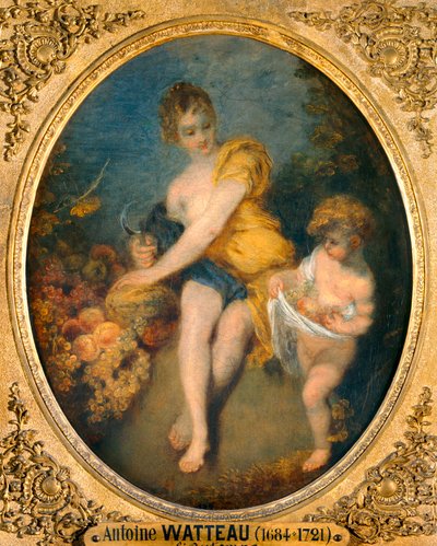 Herbst von Jean-Antoine Watteau