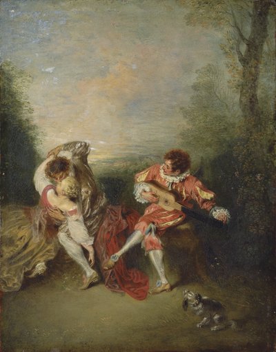 Överaskningen av Jean Antoine Watteau