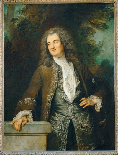 Porträt eines Edelmanns von Jean-Antoine Watteau