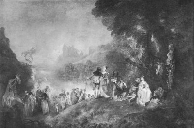 Ombordstigningen för ön Cytherea, 1717, 1912 av Jean Antoine Watteau