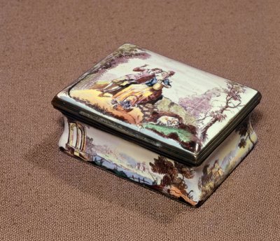 Schnupftabakdose, Birmingham, ca. 1756 von Jean Antoine Watteau