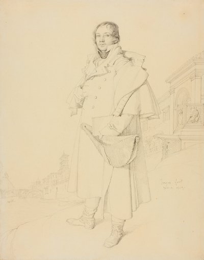 Charles François Mallet, civilingenjör av Jean Auguste Dominique Ingres