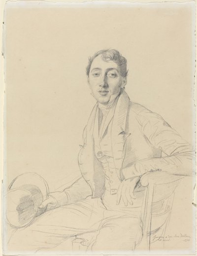 Dr Louis Martinet av Jean Auguste Dominique Ingres
