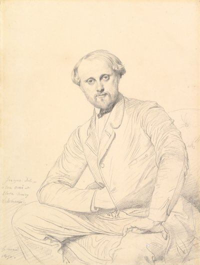 Henri Lehmann av Jean Auguste Dominique Ingres