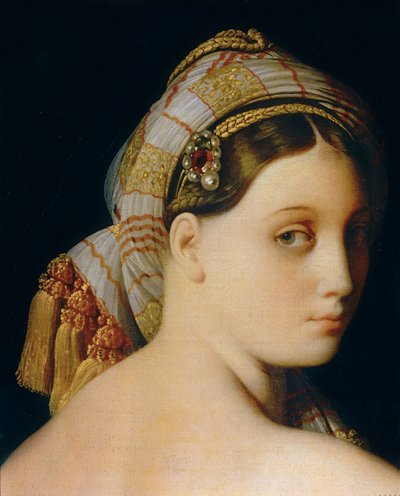 La Grande Odalisque - Den stora odalisken ... av Jean Auguste Dominique Ingres