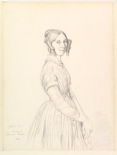Madame Armand Bertin, född Marie-Anne-Cécile Dollfuss av Jean Auguste Dominique Ingres