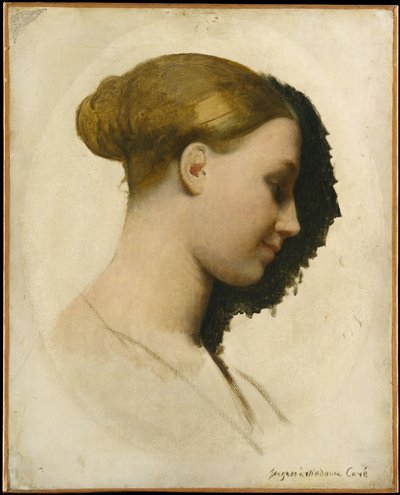 Madame Edmond Cavé (Marie-Élisabeth Blavot, född 1810) av Jean Auguste Dominique Ingres