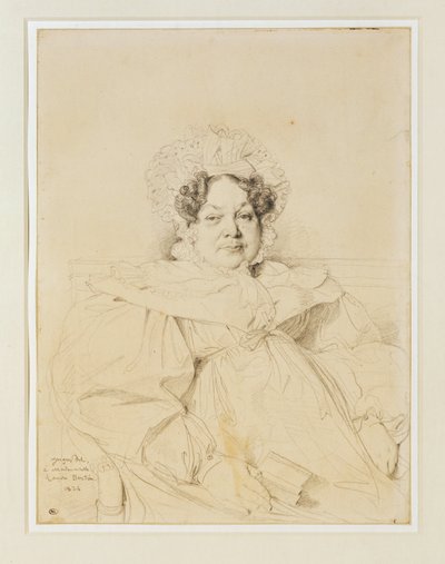 Louis-Francois Bertin ... av Jean Auguste Dominique Ingres