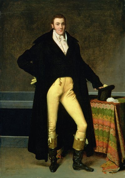 Porträtt av Joseph-Antoine de Nogent, 1815 av Jean Auguste Dominique Ingres