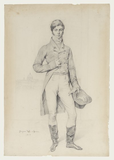 Porträtt av Lord Grantham av Jean Auguste Dominique Ingres