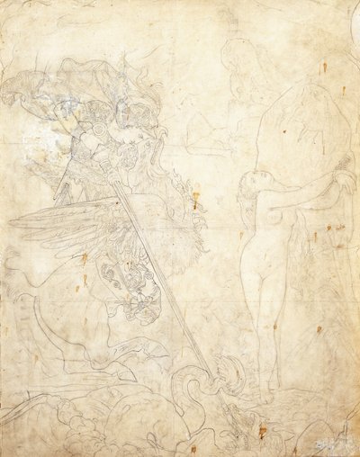 Roger och Angelique av Jean Auguste Dominique Ingres