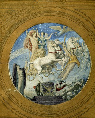 Napoleon I:s apoteos av Jean Auguste Dominique Ingres