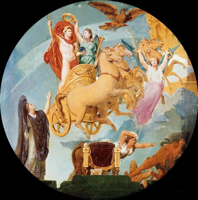 Napoleons I:s apoteos, 1853. av Jean Auguste Dominique Ingres