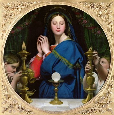 Värdens jungfru, 1854 av Jean Auguste Dominique Ingres