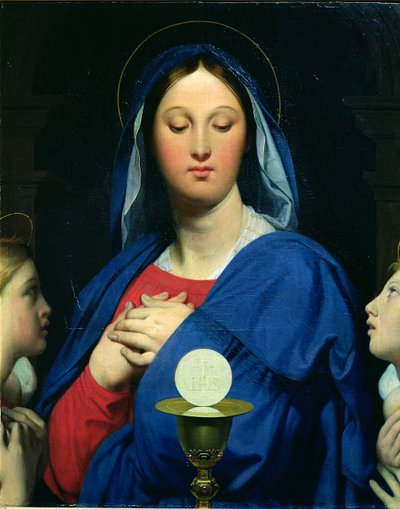 Värdens jungfru, 1866 av Jean Auguste Dominique Ingres