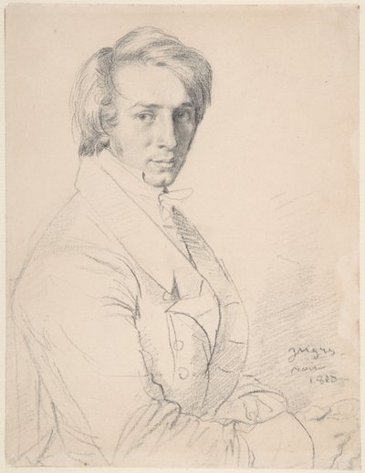 Ursin-Jules Vatinelle (1798-1881) av Jean Auguste Dominique Ingres