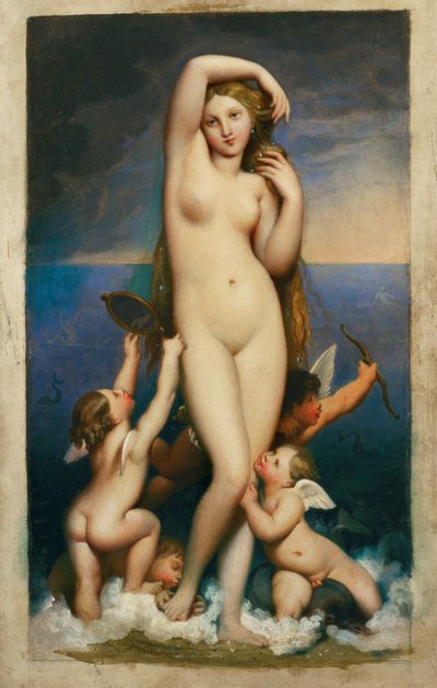 Venus Anadyomene... av Jean Auguste Dominique Ingres