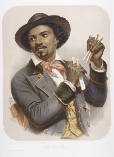 Benspelaren, 1857. av Jean Baptiste Adolphe Lafosse