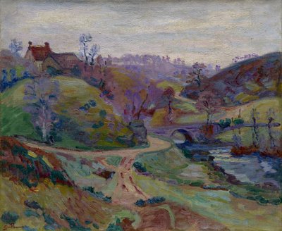 Crozant, Pont Charraud, 1903 av Jean Baptiste Armand Guillaumin