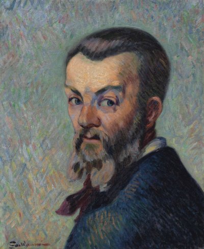 Självporträtt, ca. 1888. av Jean Baptiste Armand Guillaumin
