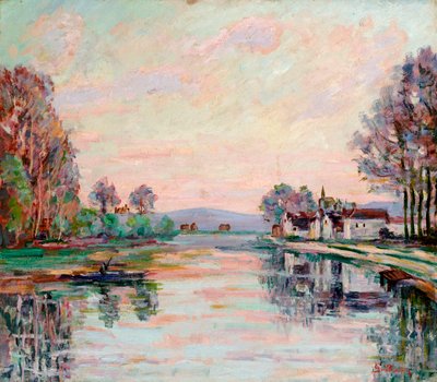 Seinen vid Samois, ca 1900 av Jean Baptiste Armand Guillaumin
