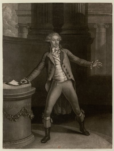 Antoine-Pierre-Joseph-Marie Barnave 1761-1793. av Jean Baptiste Audebert