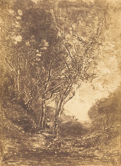 swedish av Jean Baptiste Camille Corot