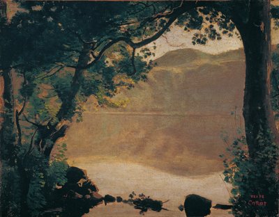 Nemisee av Jean-Baptiste-Camille Corot