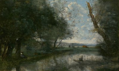 Landskap, 186570. av Jean Baptiste Camille Corot