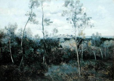 Der Mont Valerian von Jean Baptiste Camille Corot