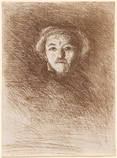 Självporträtt (Corot ensam) av Jean Baptiste Camille Corot