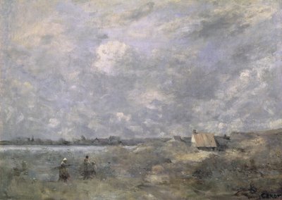 Stürmisches Wetter, Pas de Calais, ca. 1870 von Jean Baptiste Camille Corot