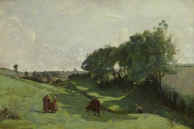 Lilla dalen av Jean Baptiste Camille Corot