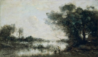 Der Teich, ca. 1820-1875 von Jean Baptiste Camille Corot