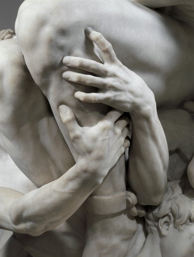 Detalj av Ugolino och hans söner av Jean Baptiste Carpeaux