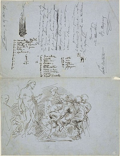 Johannes Döparens förkunnelse av Jean Baptiste Carpeaux