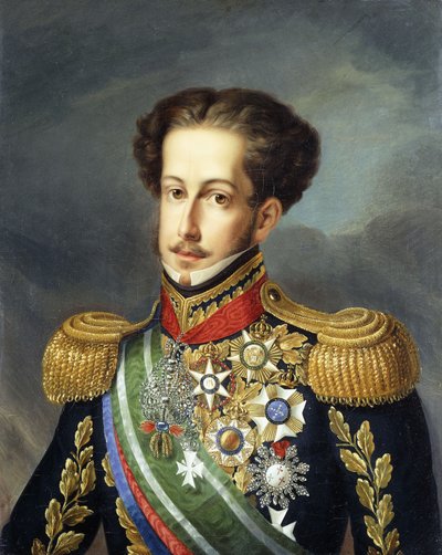 Dom Pedro I, kejsare av Brasilien, ca 1816 av Jean Baptiste Debret
