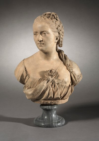 Porträtt av en kvinna, 1759. av Jean Baptiste Defernex