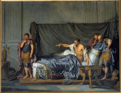 Kejsar Septimius Severus (Lucius Septimius Severus Pertinax av Jean Baptiste Greuze