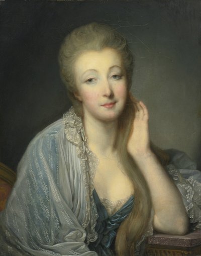 Jeanne Bécu, grevinna Du Barry 1743-1793 av Jean Baptiste Greuze